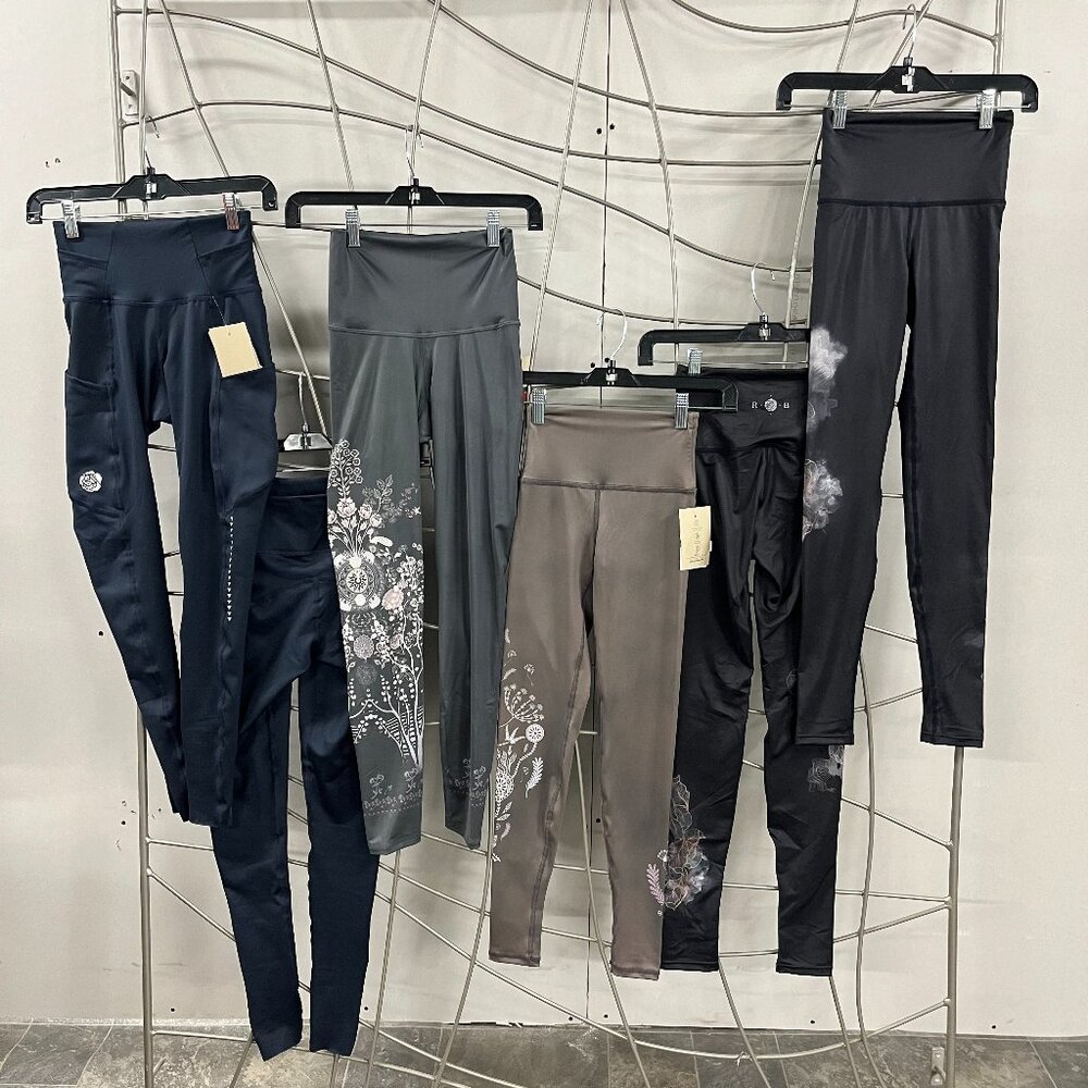 Lot de 6 leggings Rose Boreal